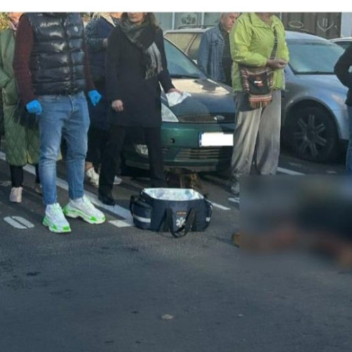 Femeie lovită de mașină pe strada Uranus din Brașov