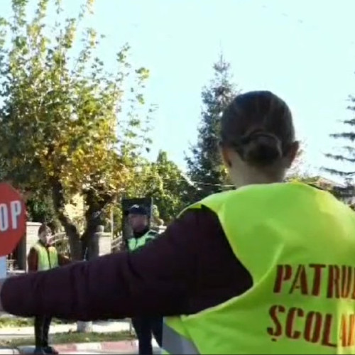 Activitate educativă a Poliției Orășenești Darabani pentru siguranța elevilor