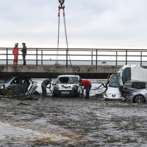 Noi inundatii în regiunea Girona, Spania