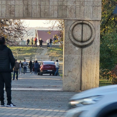 Incident neobișnuit în Parcul Central din Târgu Jiu