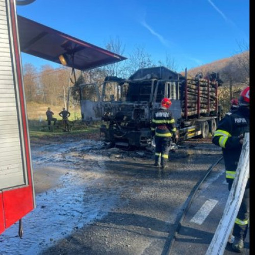 Zile aglomerate pentru pompierii din Lapuș