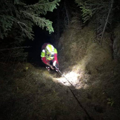 Salvamontiștii intervin pentru salvarea a doi alpinisti blocați în Masivul Bucegi