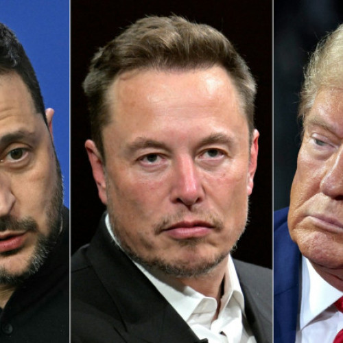Elon Musk, implicat într-o convorbire telefonică între Donald Trump și Volodimir Zelenski