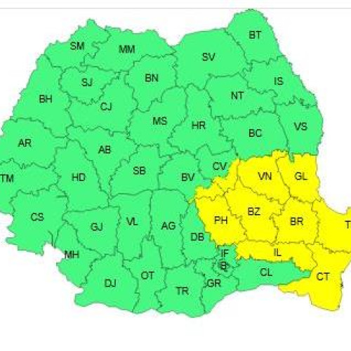 Avertizări meteorologice pentru o răcire semnificativă a vremii