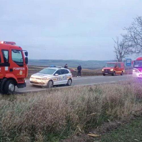 Accident grav pe DN2, lângă Graniceni, soldat cu cinci decese