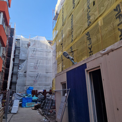 Lucrări de reabilitare termică în Municipiul Fetești în plină desfășurare