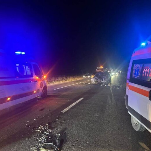 Trei răniți într-un accident rutier pe E85, lângă Dumbrăveni