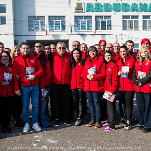 Echipa PSD Satu Mare a interacționat cu cetățenii din Ardud și localitățile învecinate
