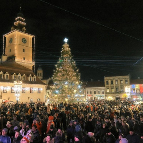 Bradul de Crăciun va fi montat în Piața Sfatului pe 12 noiembrie