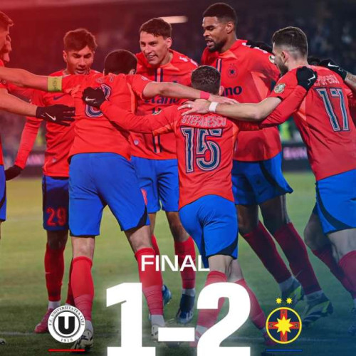 FCSB câștigă în fața liderului Universitatea Cluj în Superligă