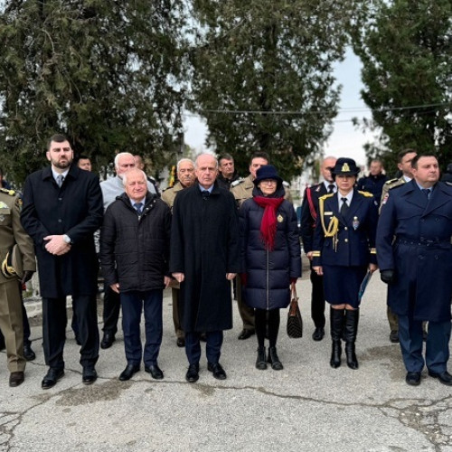 Festivitate de omagiere a eroilor la Cimitirul Ortodox din Medgidia