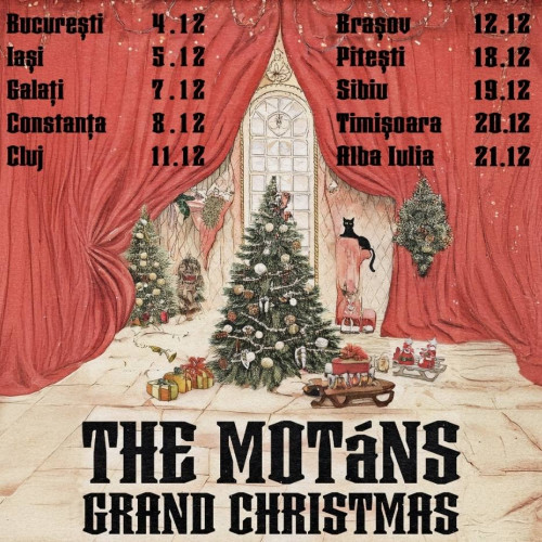The Motans pornește în turneul Grand Christmas prin România