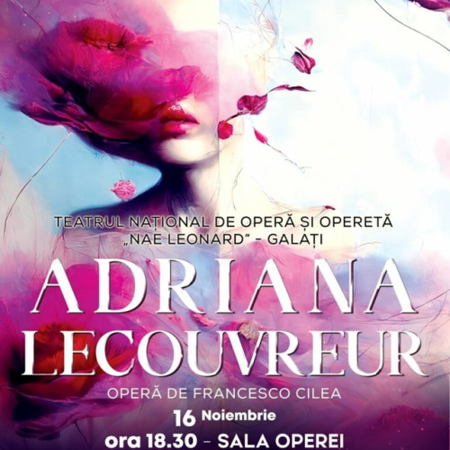Premiera operei "Adriana Lecouvreur" la Opera Brașov