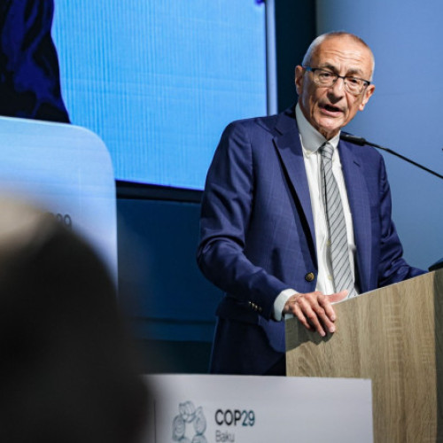 Summitul ONU pentru climat: John Podesta îndeamnă guvernele să rămână încrezătoare în promisiunile SUA