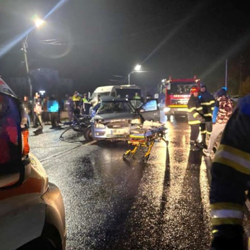 Accident grav pe DN 6 în județul Giurgiu: o femeie a decedat, iar alte șase persoane au fost rănite