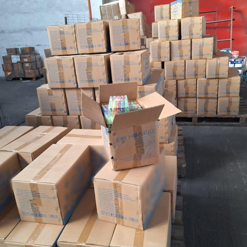 Captură de bunuri contrafăcute la frontiera română