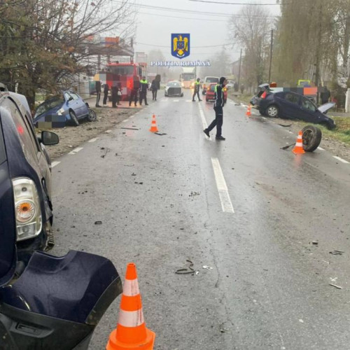 Accident rutier în comuna Voinesti, un bătrân rănit