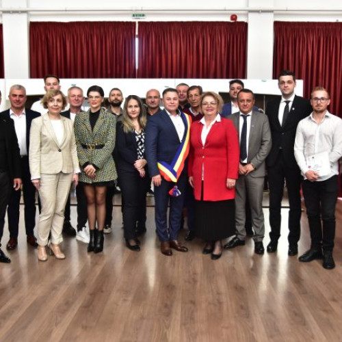 Ceremonie de constituire a Consiliului Local Tunari