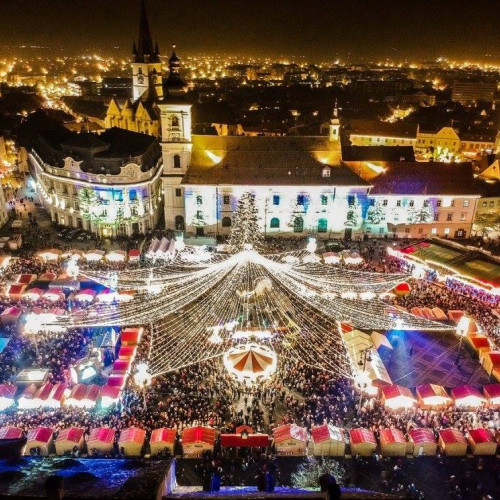 Târgul de Crăciun de la Sibiu se deschide pe 15 noiembrie