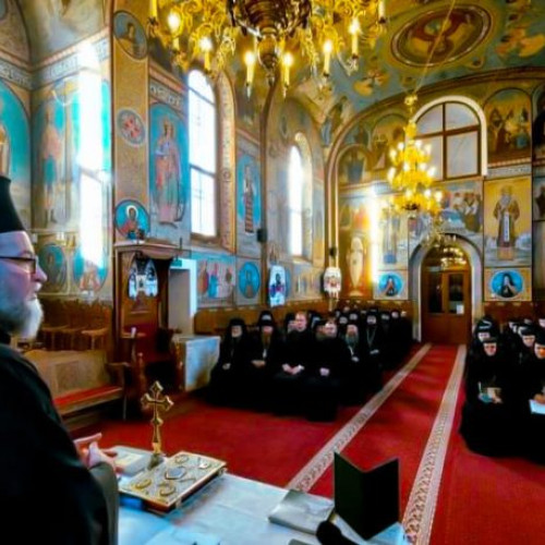 Sărbătoare religioasă la Mănăstirea „Nașterea Maicii Domnului” din Ruoaia