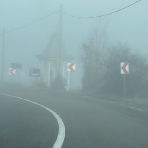 Cod galben de ceață în județul Botoșani până la ora 09:00
