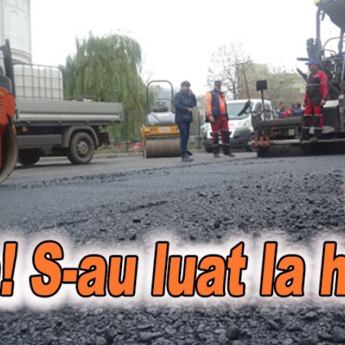 Întârzieri în asfaltarea străzilor din Buzău