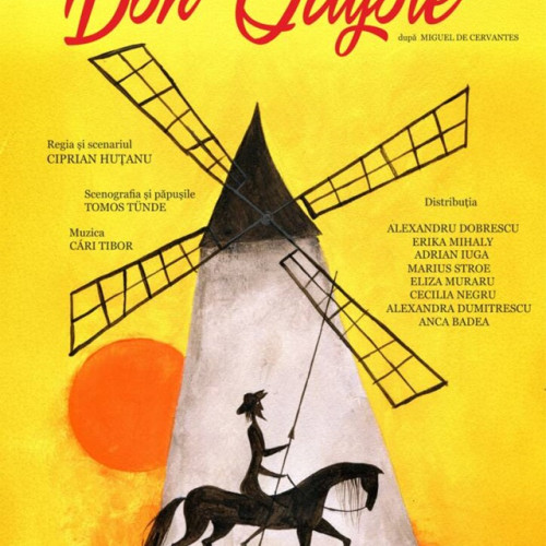 Teatrul Arlechino din Brașov lansează spectacolul "Don Quijote"