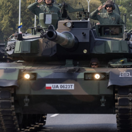 Polonia desfașoară tancurile K2 moderne la granița cu Rusia