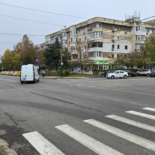 Amenajarea unui sens giratoriu în Constanța