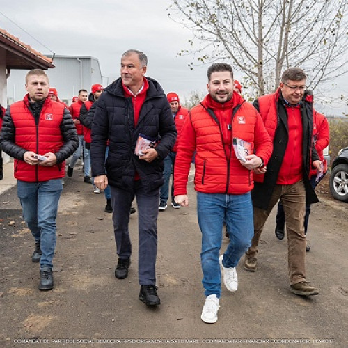 Campania PSD Satu Mare promovează tradițiile locale la târgul din Halmeu