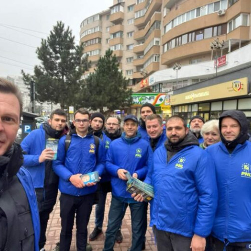 PNL Suceava în campanie electorală în cartierul George Enescu