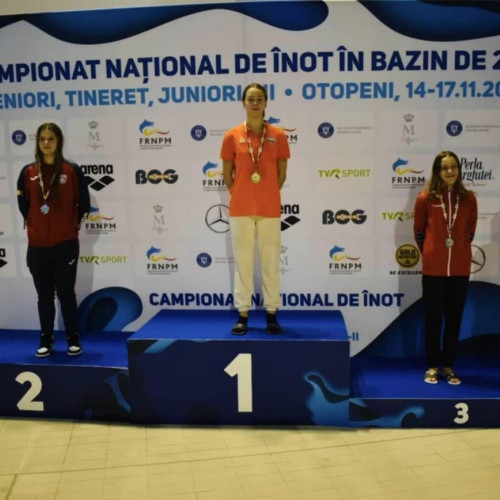 Prima medalie de aur pentru Târgoviște la Campionatul Național de înot