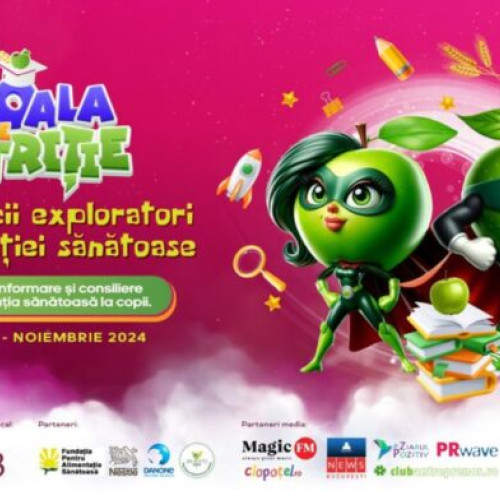 Elevii din Sectorul 3 finalizează cu succes cursurile "Școlii de nutriție"