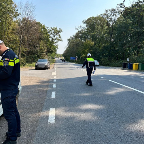 Sofer prins de politisti conducand sub influenta alcoolului