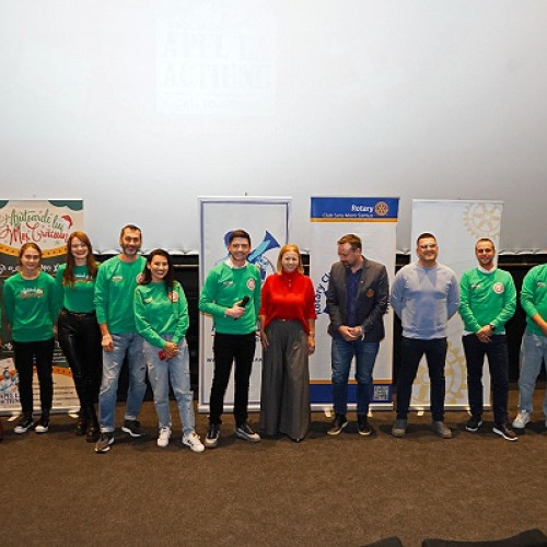 Lansarea proiectului caritabil "Ajutoarele lui Moș Crăciun" în județul Satu Mare