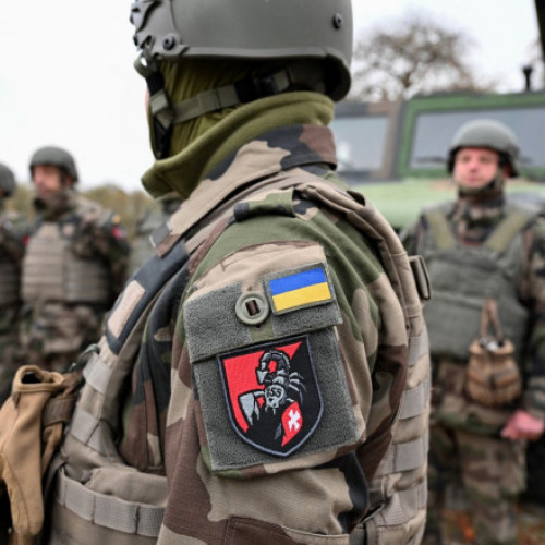 Brigada ucraineană &quot;Ana de Kiev&quot; se pregătește pentru luptă după antrenamentul în Franța