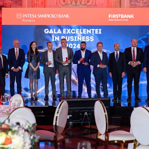 Gala Excelenței 2024: Companii românești premiate de Intesa Sanpaolo Bank și First Bank