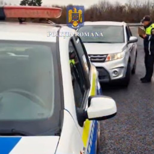 Activitate a poliției rutiere în Brașov pentru prevenirea accidentelor