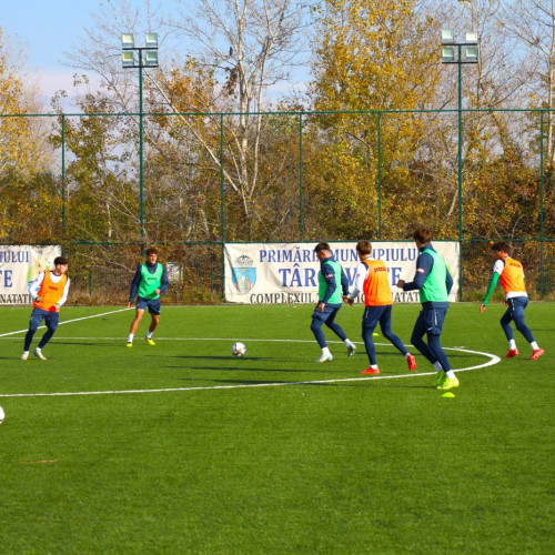 Jucătorii naționalei U20 a României s-au pregătit la Târgoviște
