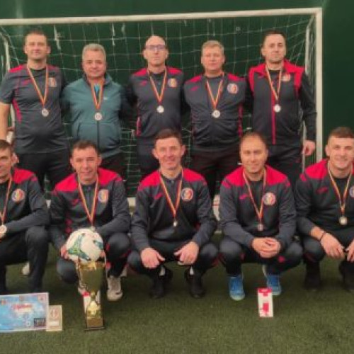 Pompierii din țară s-au întrecut la turneul național de minifotbal din Galați