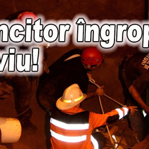 Misiune de salvare dificilă la Sapoca: un muncitor a fost găsit decedat