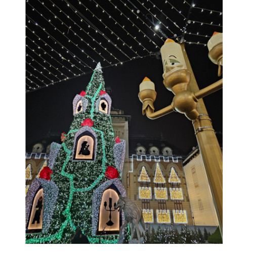 Mii de turiști s-au bucurat de spectacolul de lumini la târgurile de Crăciun