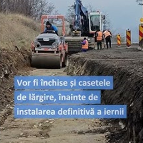 Continuă lucrările de reabilitare pe DN73, între Brașov și Fundata
