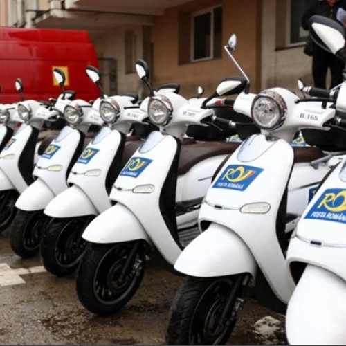 Posta Romana va introduce motoscutere electrice pentru livrari