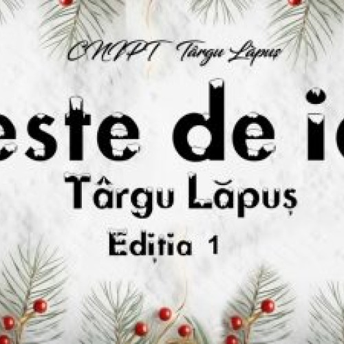 Târg de Crăciun "Poveste de iarnă" la Târgu Lăpuș