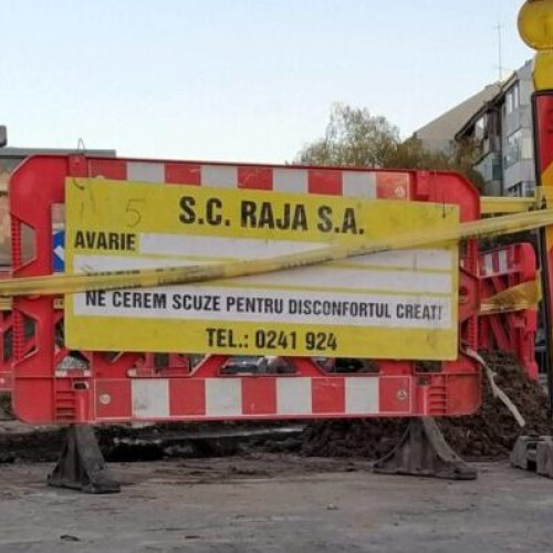 Sistarea furnizării apei potabile în localitate din cauza reparațiilor