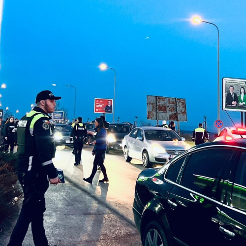 Acțiuni ale poliției rutiere în Botoșani pentru siguranța traficului