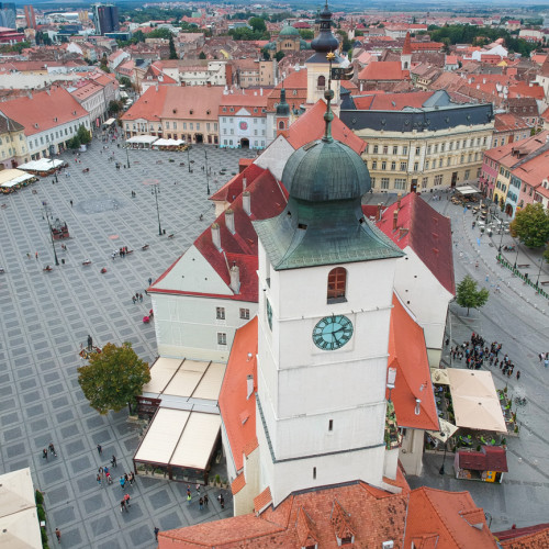 Primăria Sibiu a semnat un contract pentru reabilitarea Turnului Sfatului