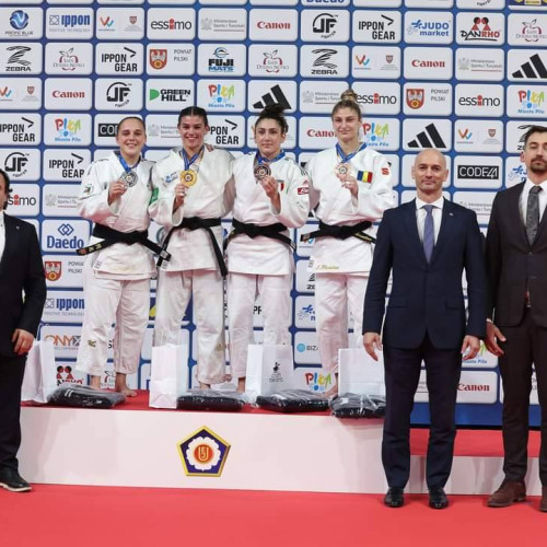 Florentina Ivanescu câștigă medalie de bronz la Campionatele Europene de judo Under-23