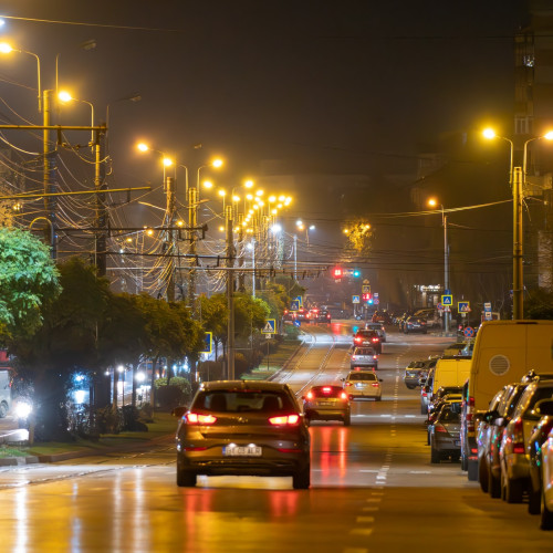 Imagini spectaculoase cu Botoșaniul văzut noaptea